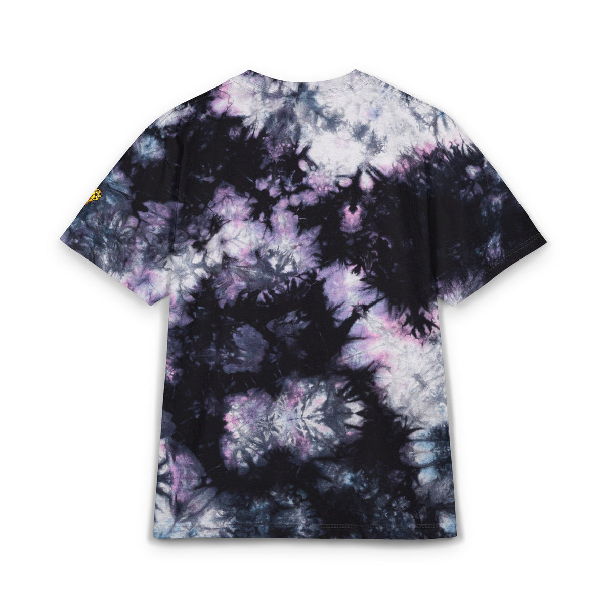 Tie-Dye T-Shirt — Rainbow Spiral Embroidered Tee