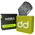 Addict Pickleball Paddle Eraser - Premium Pickleball Paddle Eraser for Carbon Fiber Paddles - Ball Residue Removal - Eliminates Dirt & Scratches - Compatible with All Brands - Long-Lasting - 1000 Uses