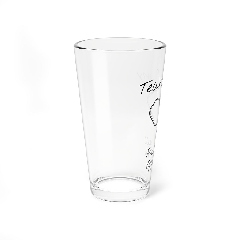 16oz Pint Glass — "Tears of My Pickleball Opponents"