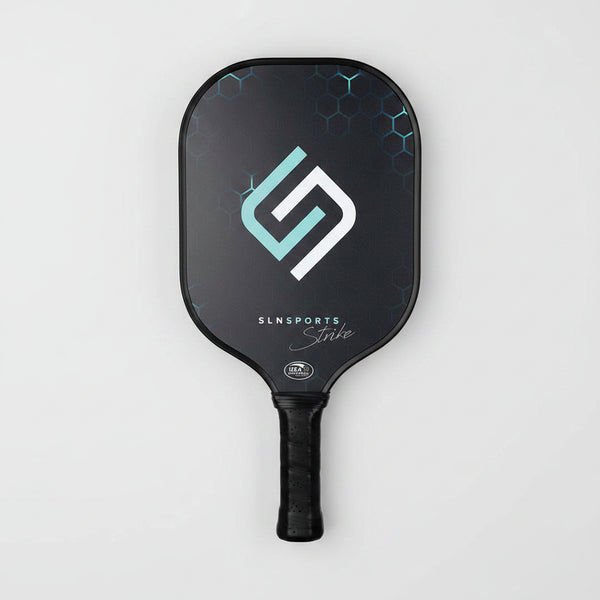 SLNSports Pickleball Paddles | Carbon Fiber/Fiberglass Pickleball Rackets Set or Single Paddle | Carrying Case 4 Balls | Pickleball Raquets for Kids and Adults (Carbon Fiber Single)